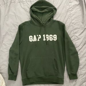 dark green gap hoodie